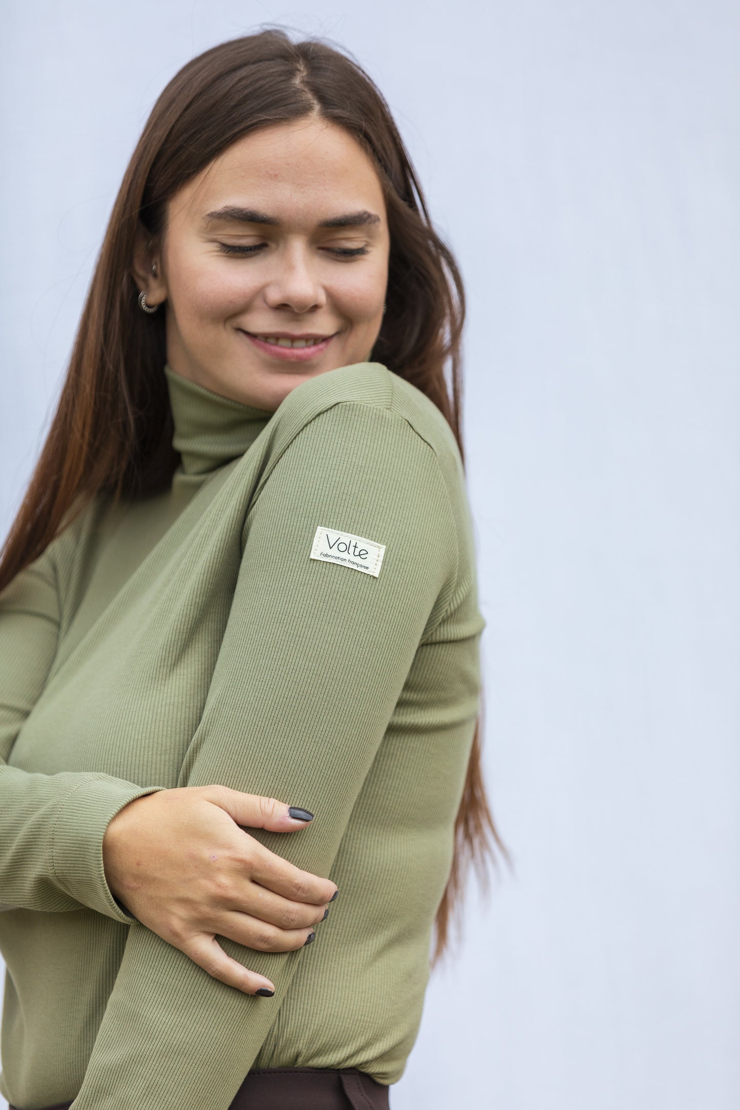 Col roulé Le Chaleureux - Olive