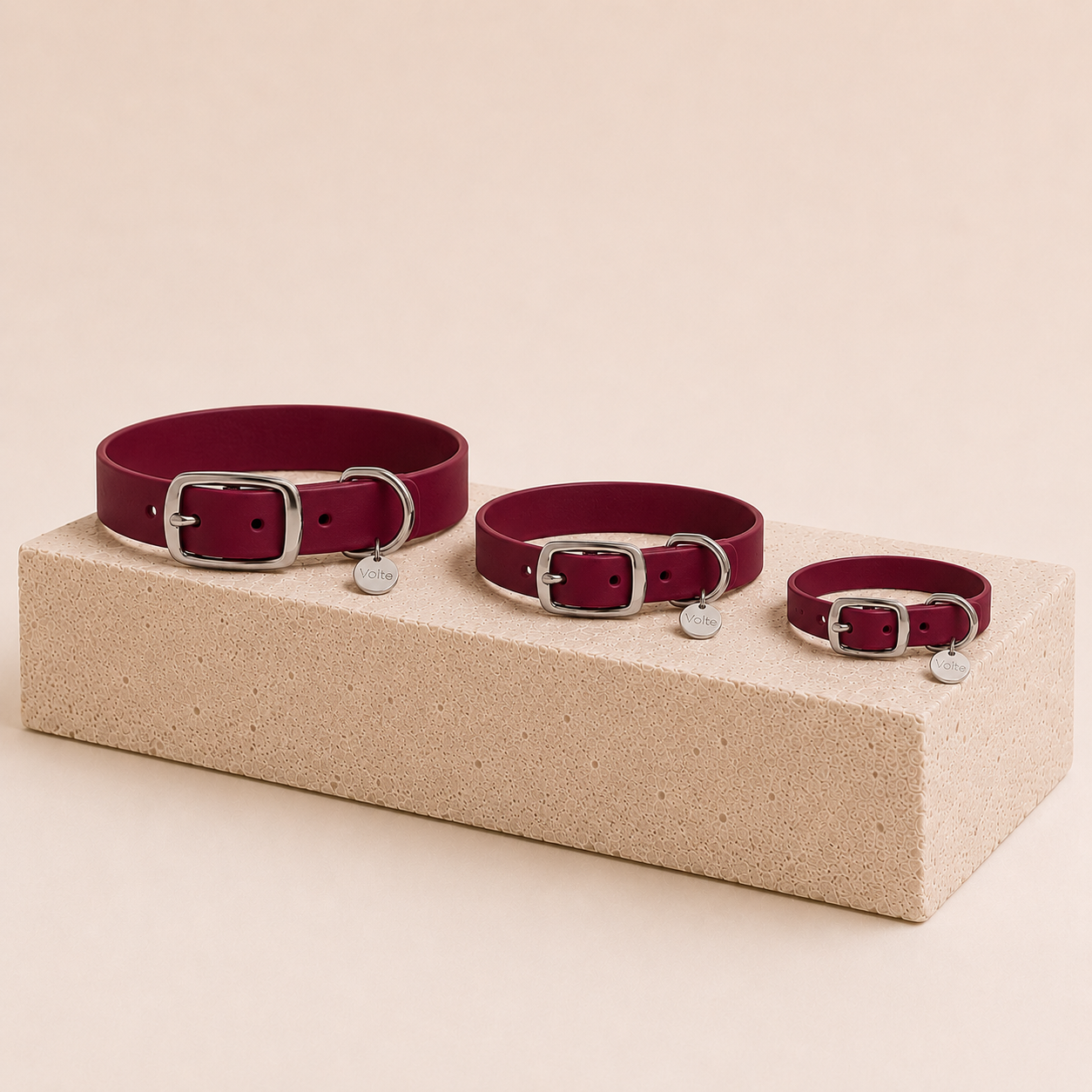 Collier "Le Superbe" - Bordeaux