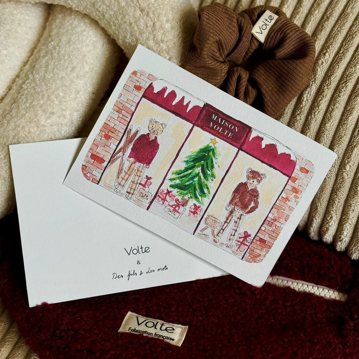 Carte de Noël - La Vitrine Enchantée