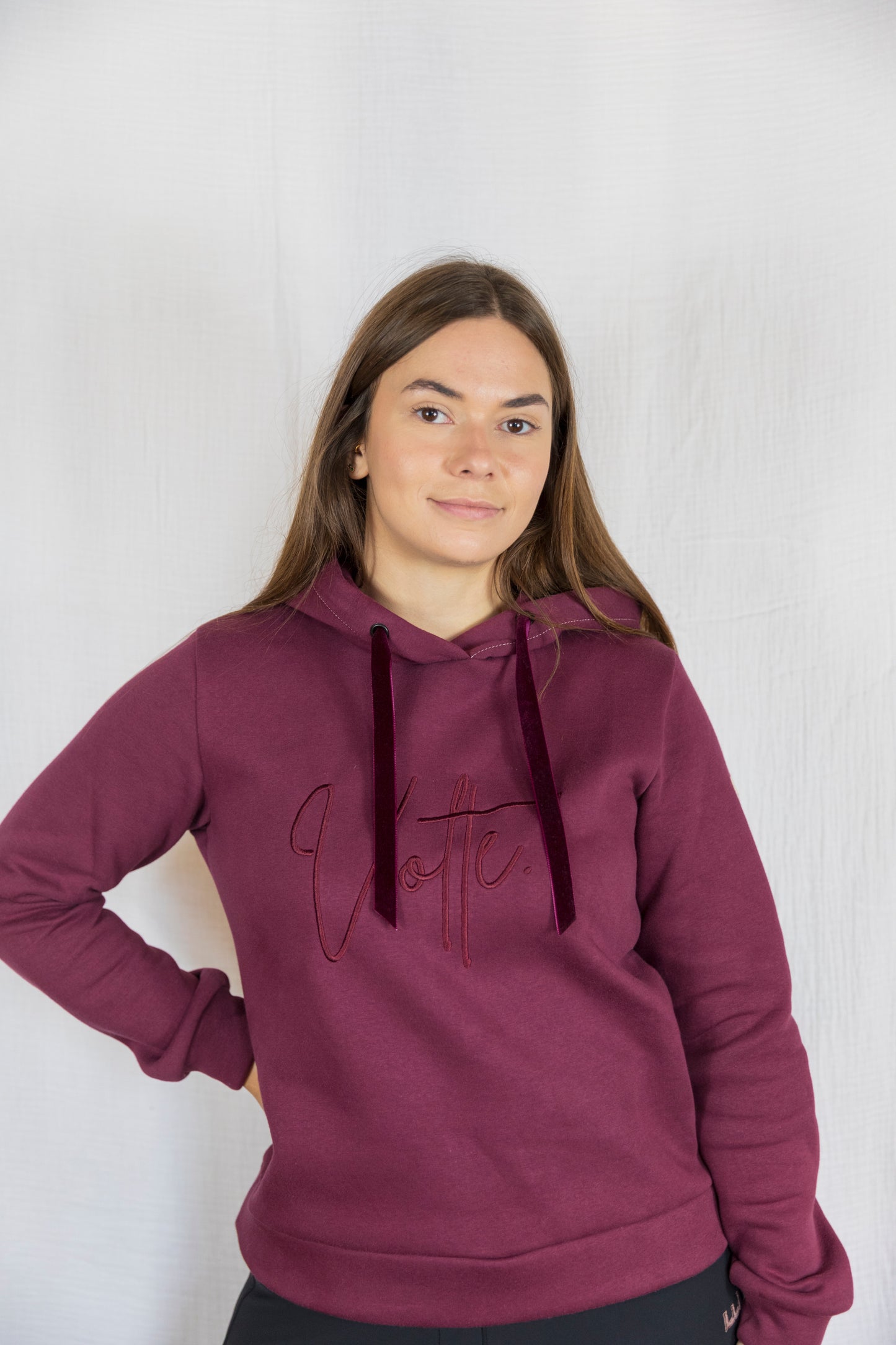 Hoodie le Mythique - Bordeaux