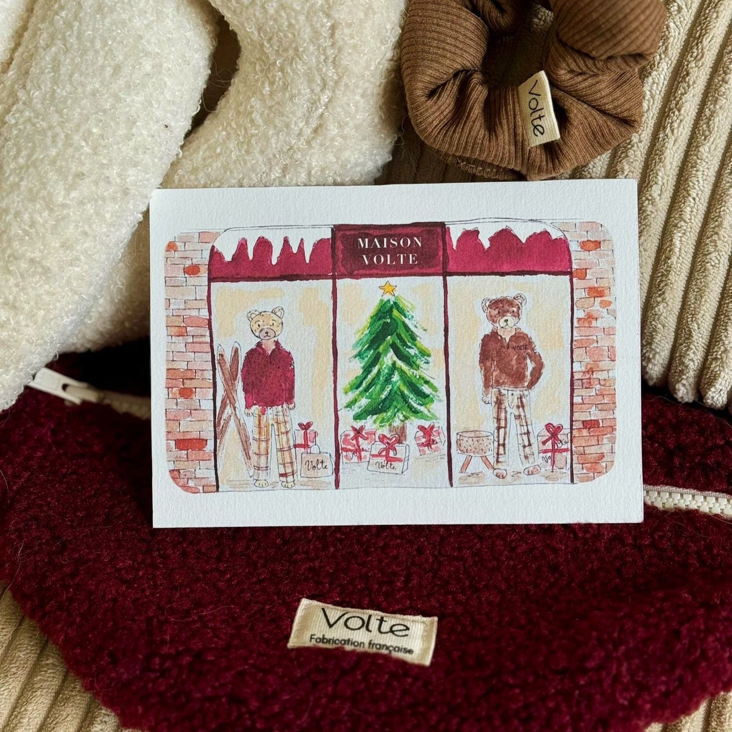 Carte de Noël - La Vitrine Enchantée
