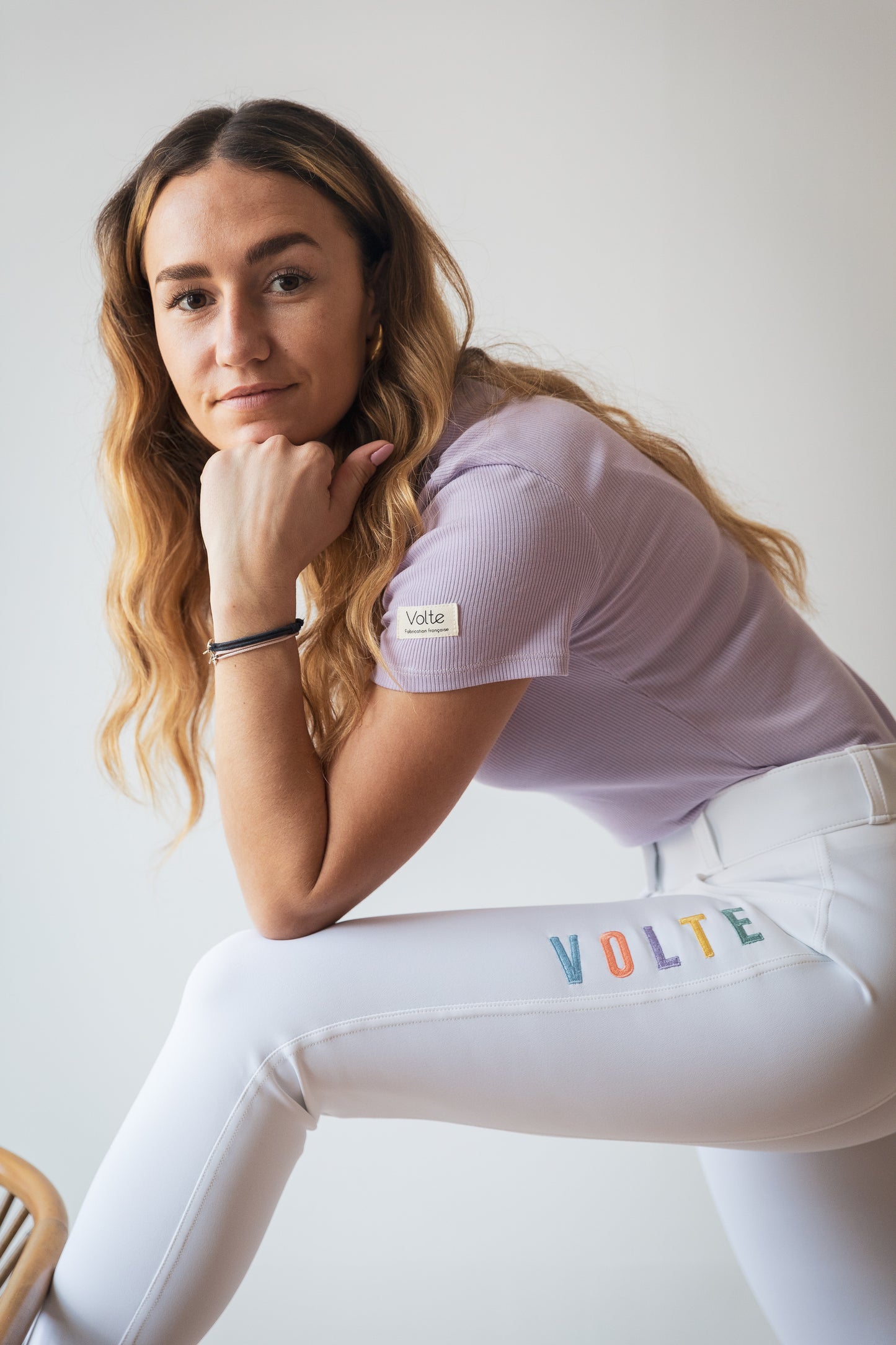 T-shirt Le Basique - Lilas