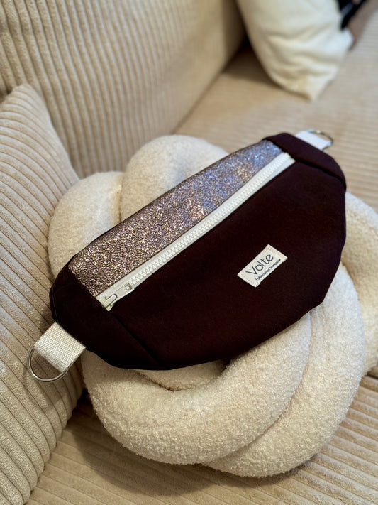 Banane L'Astucieuse - Paillettes marron