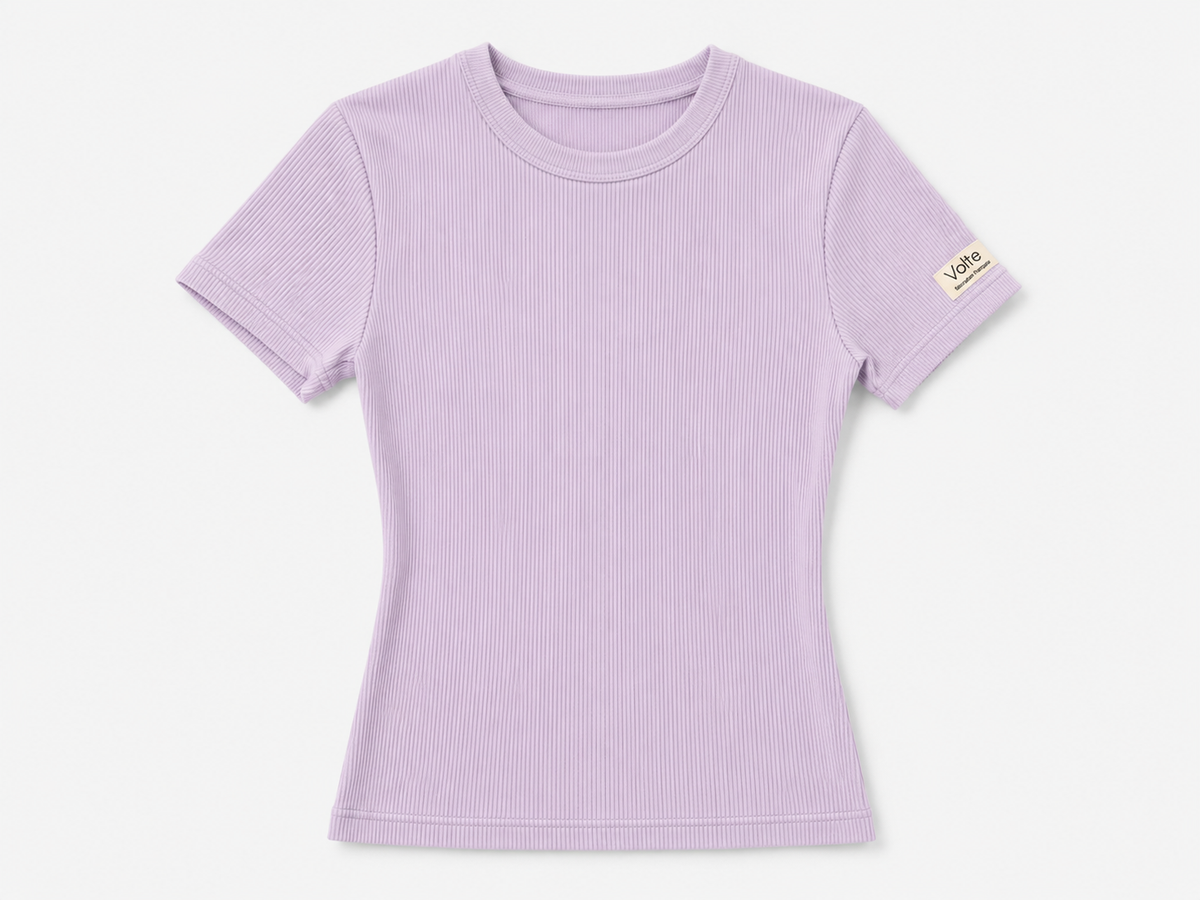 T-shirt Le Basique - Lilas