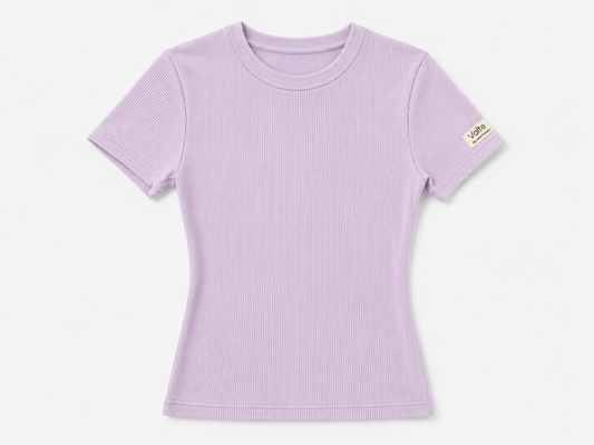 T-shirt Le Basique - Lilas