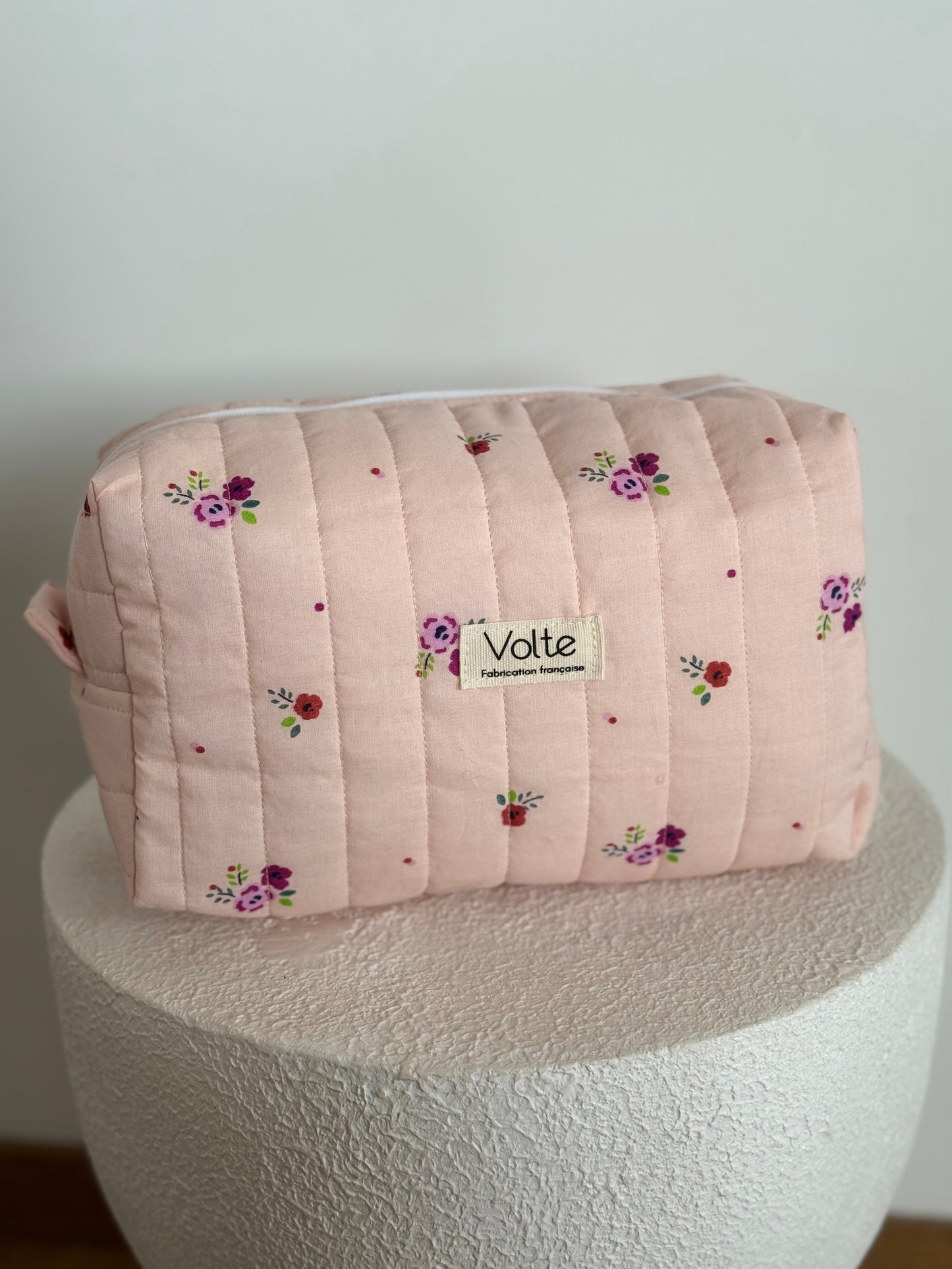 Trousse La Beauté - Fleurs roses