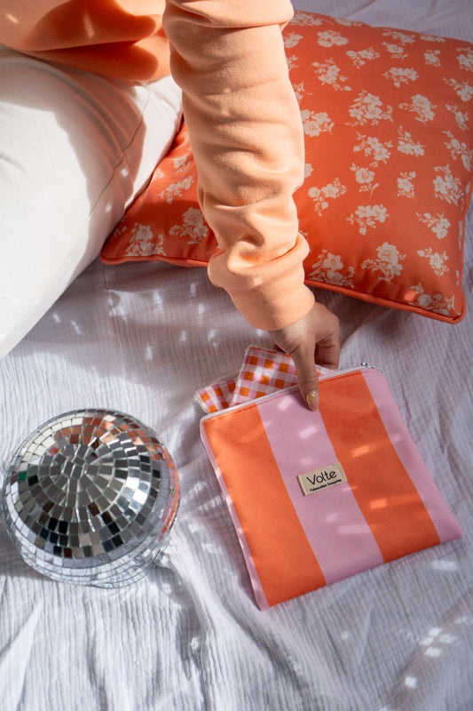 Pochette l'Essentielle - Rayée