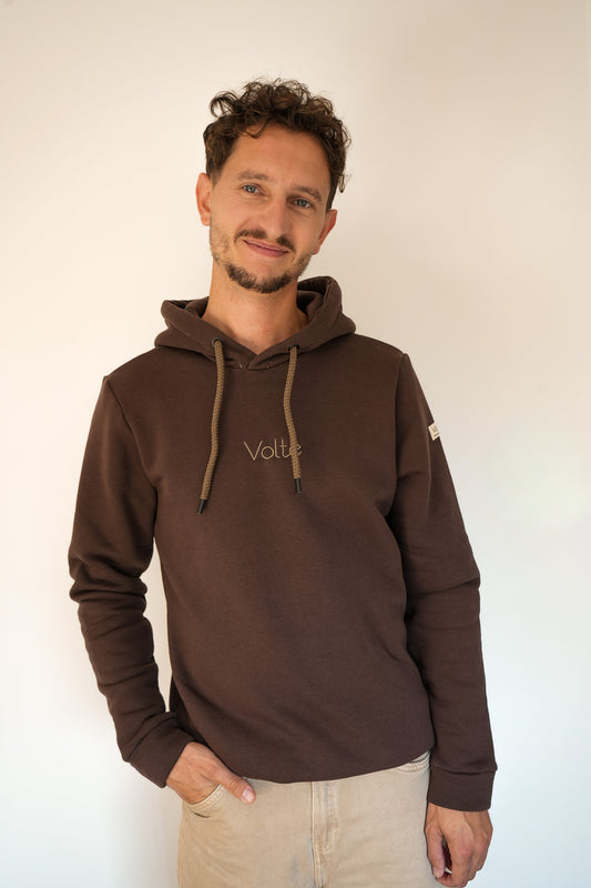 Hoodie L'Audacieux - Chocolat