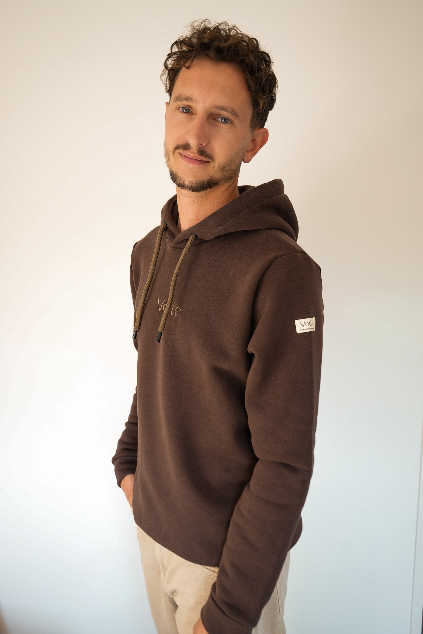 Hoodie L'Audacieux - Chocolat