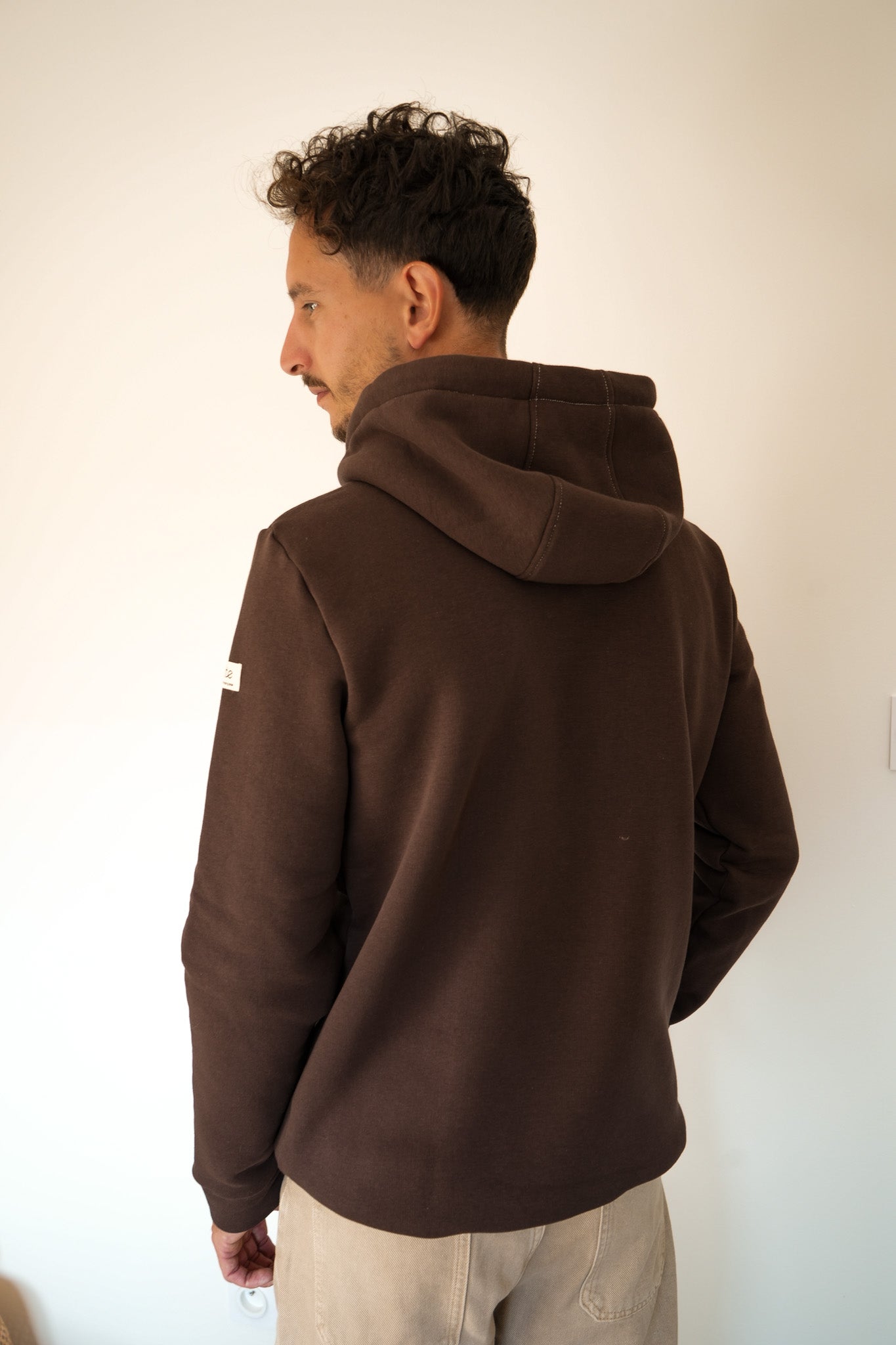 Hoodie L'Audacieux - Chocolat