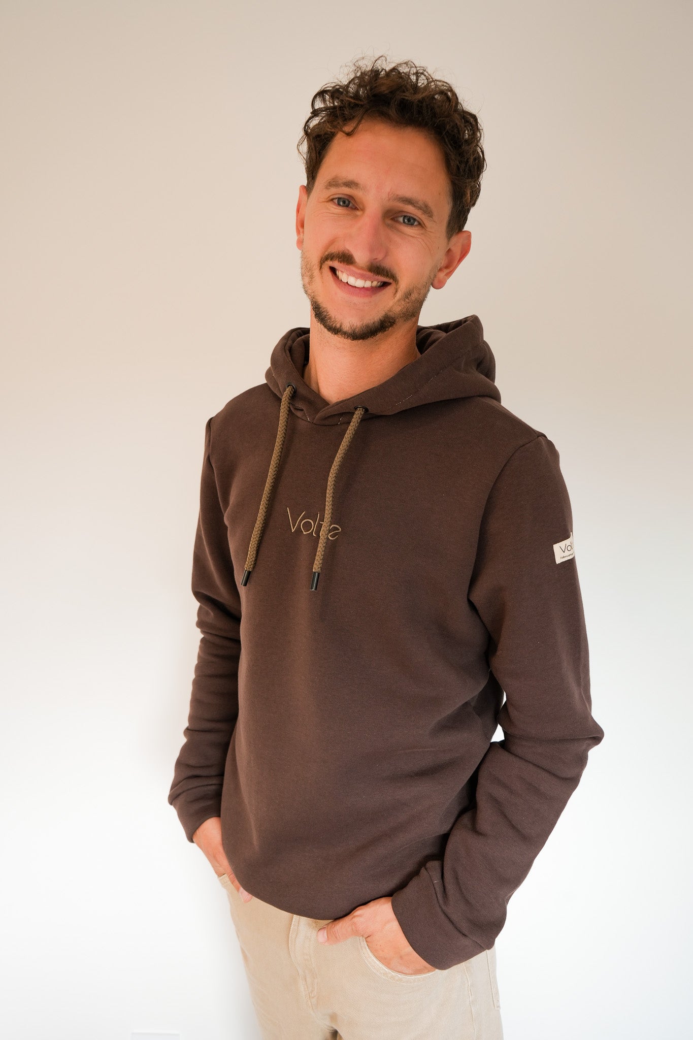 Hoodie L'Audacieux - Chocolat