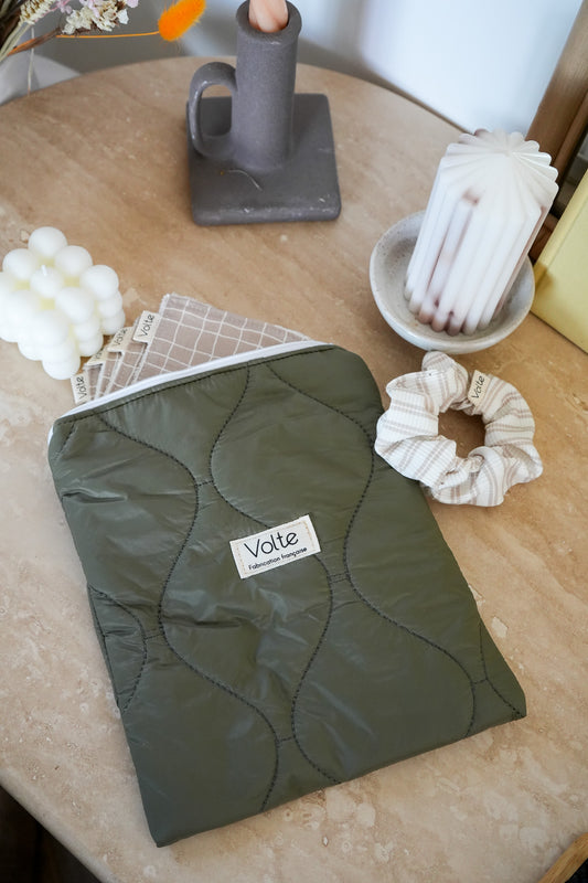 Pochette l'Essentielle - Kaki