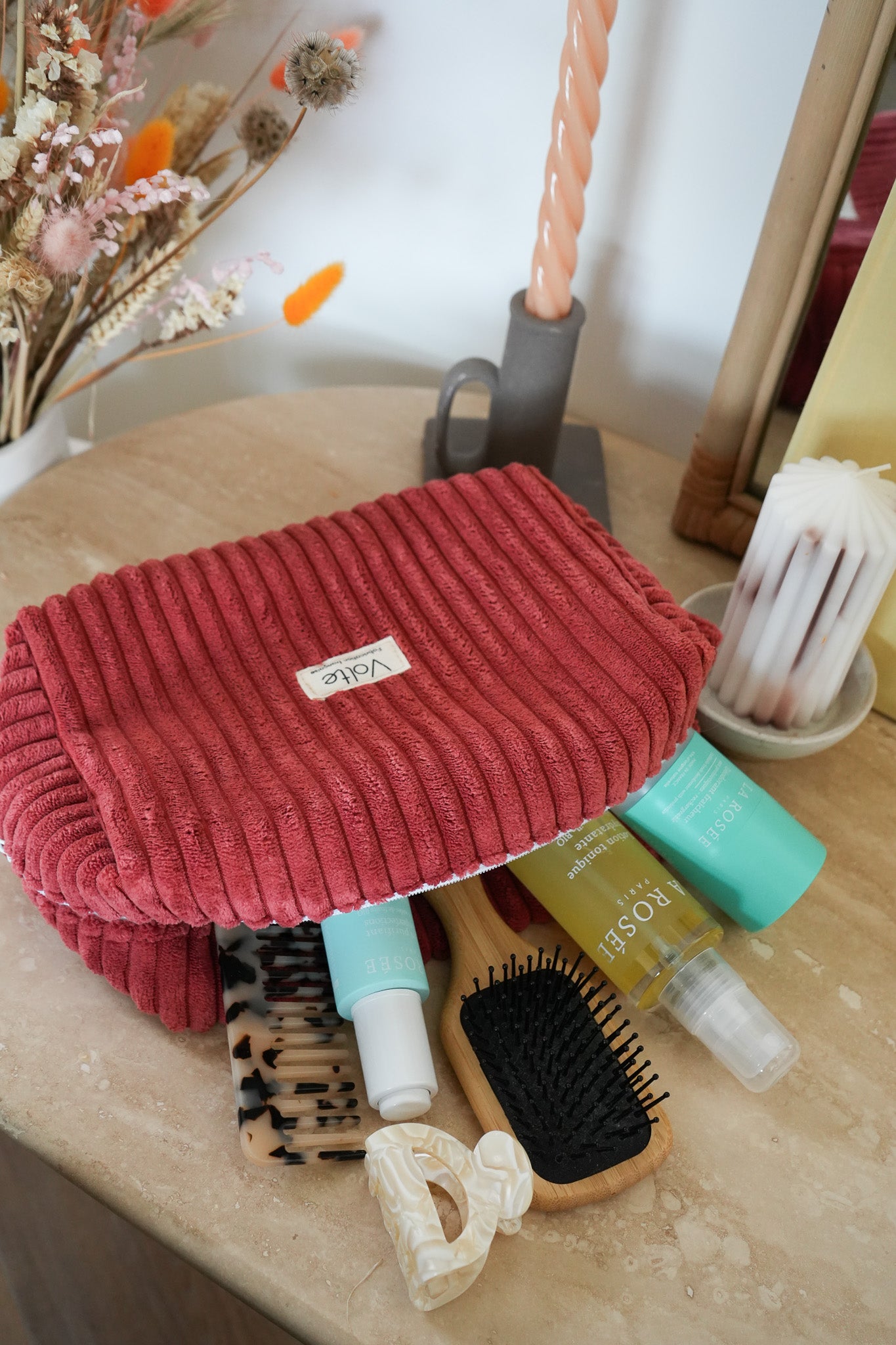 Trousse La Beauté - Terracotta