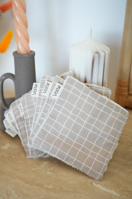 Lingettes - Les douces beige
