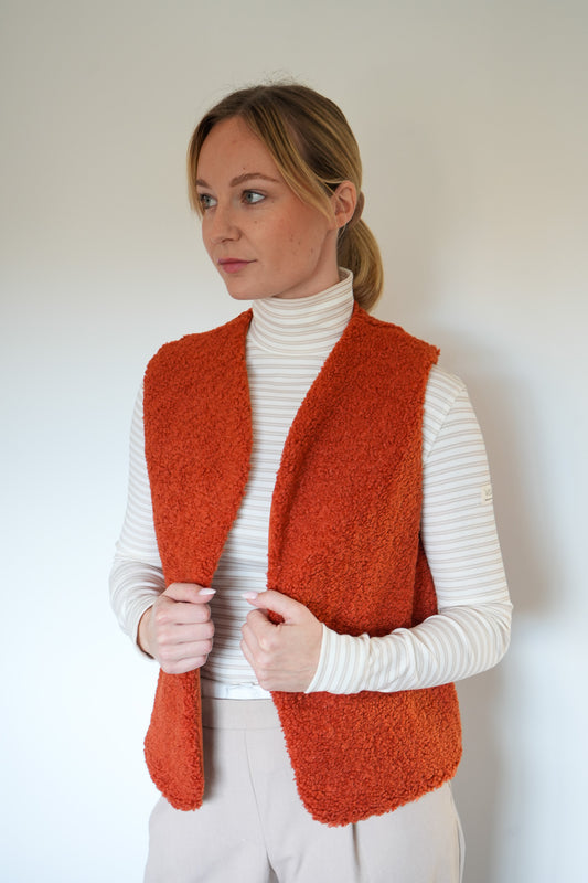 Gilet Le Douillet - Terracotta
