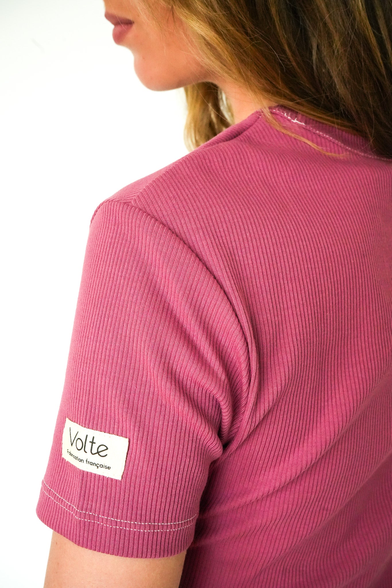 T-shirt Le Basique - Framboise