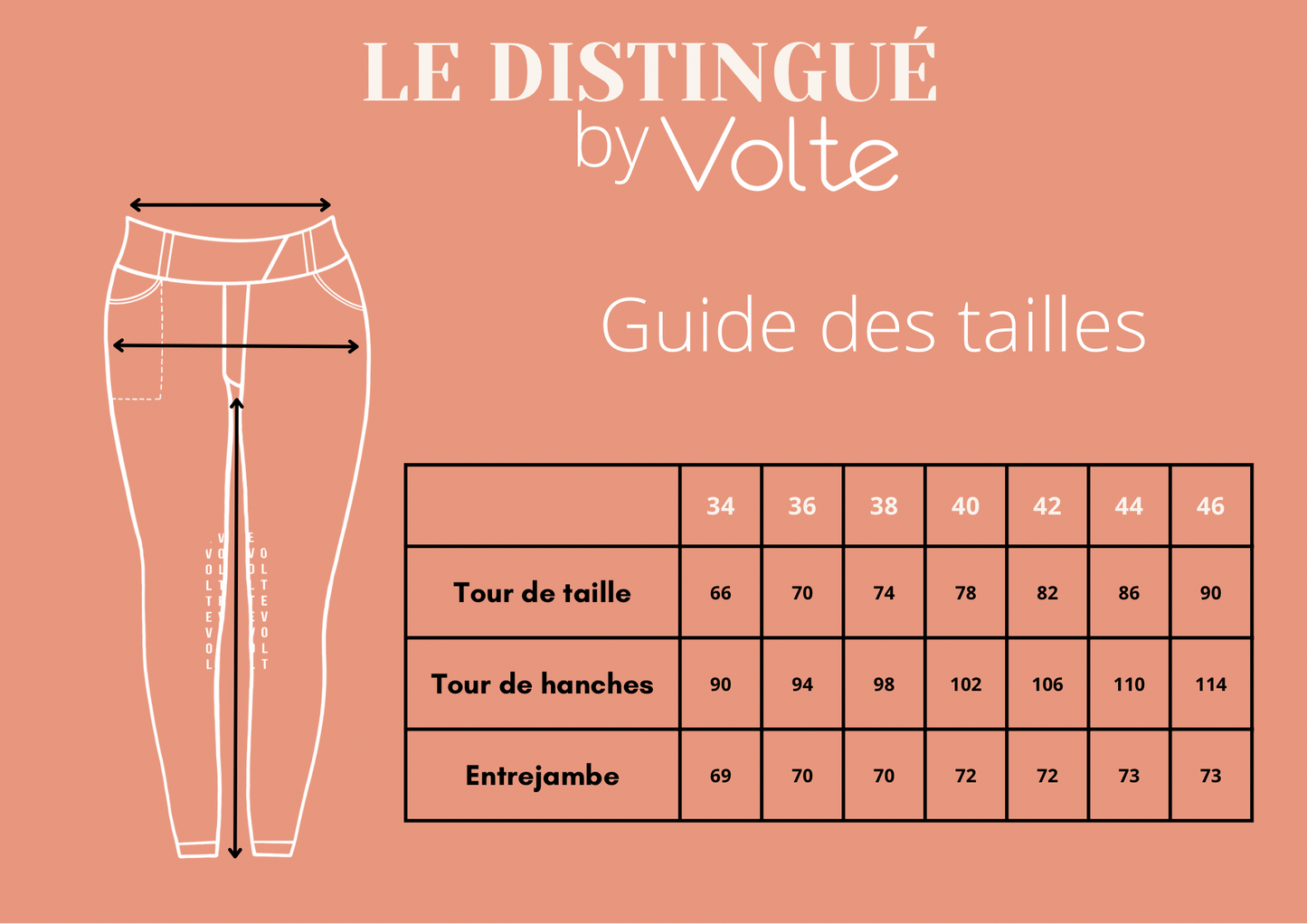 Pantalon Le Distingué - Noir